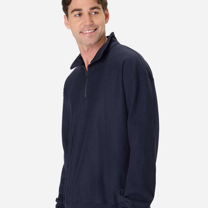 Hanes Men’s Beefy® Sweats Premium Heavyweight Quarter‑Zip – OG900