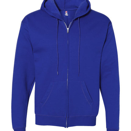 Hanes Unisex EcoSmart® Full‑Zip Hooded Sweatshirt – P180
