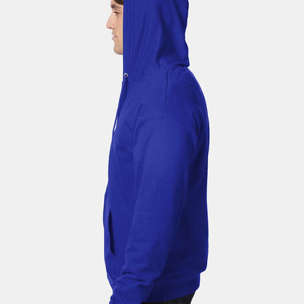 Hanes Unisex EcoSmart® Full‑Zip Hooded Sweatshirt – P180