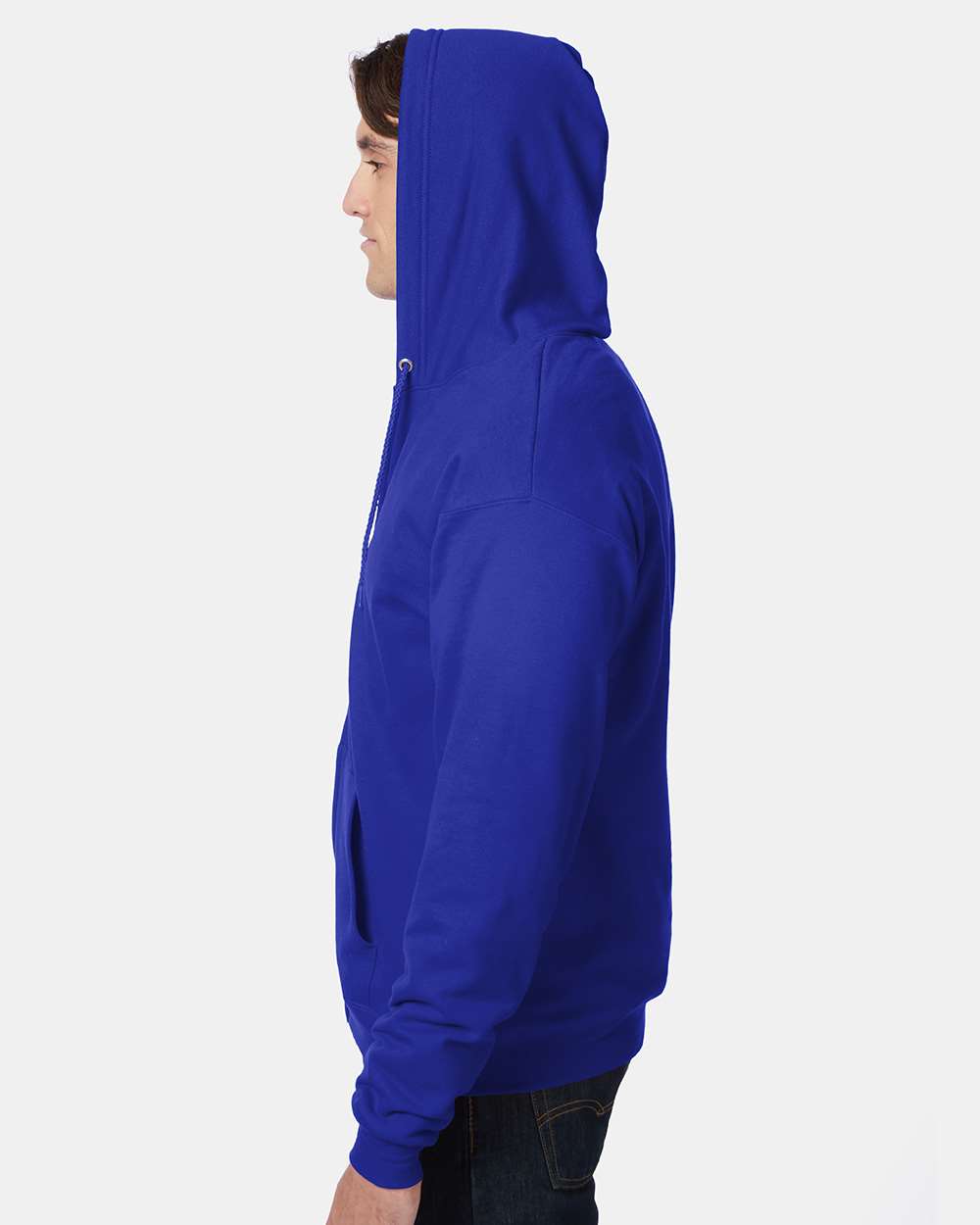 Hanes Unisex EcoSmart® Full‑Zip Hooded Sweatshirt – P180