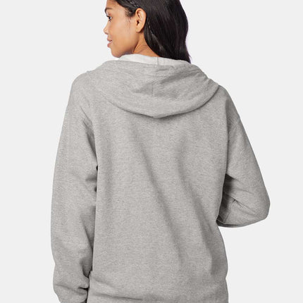 Hanes Unisex EcoSmart® Full‑Zip Hooded Sweatshirt – P180