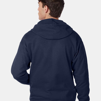 Hanes Unisex EcoSmart® Full‑Zip Hooded Sweatshirt – P180