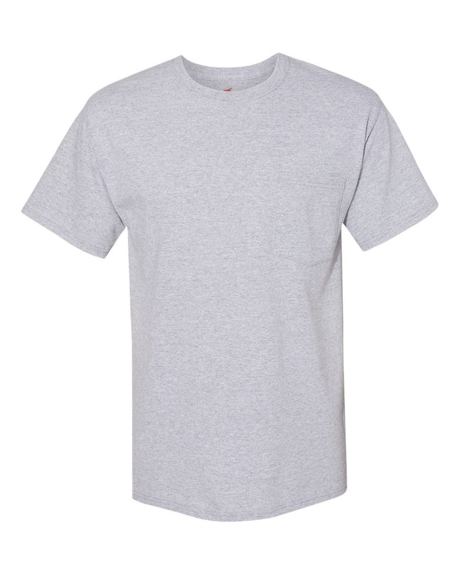 Hanes Unisex Workwear Pocket T‑Shirt – W110