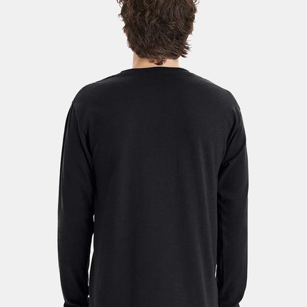 Hanes Unisex Workwear Long Sleeve Pocket T‑Shirt – W120