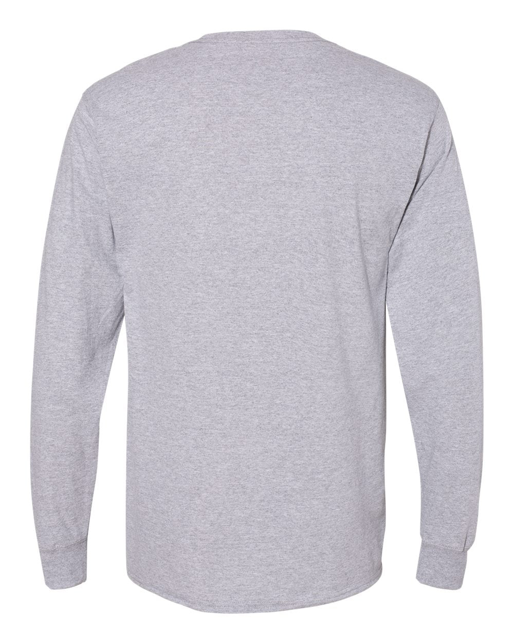 Hanes Unisex Workwear Long Sleeve Pocket T‑Shirt – W120