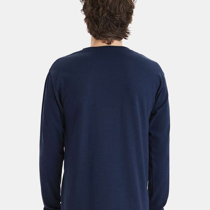Hanes Unisex Workwear Long Sleeve Pocket T‑Shirt – W120