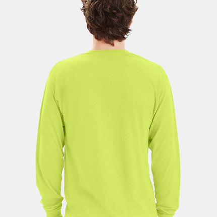 Hanes Unisex Workwear Long Sleeve Pocket T‑Shirt – W120