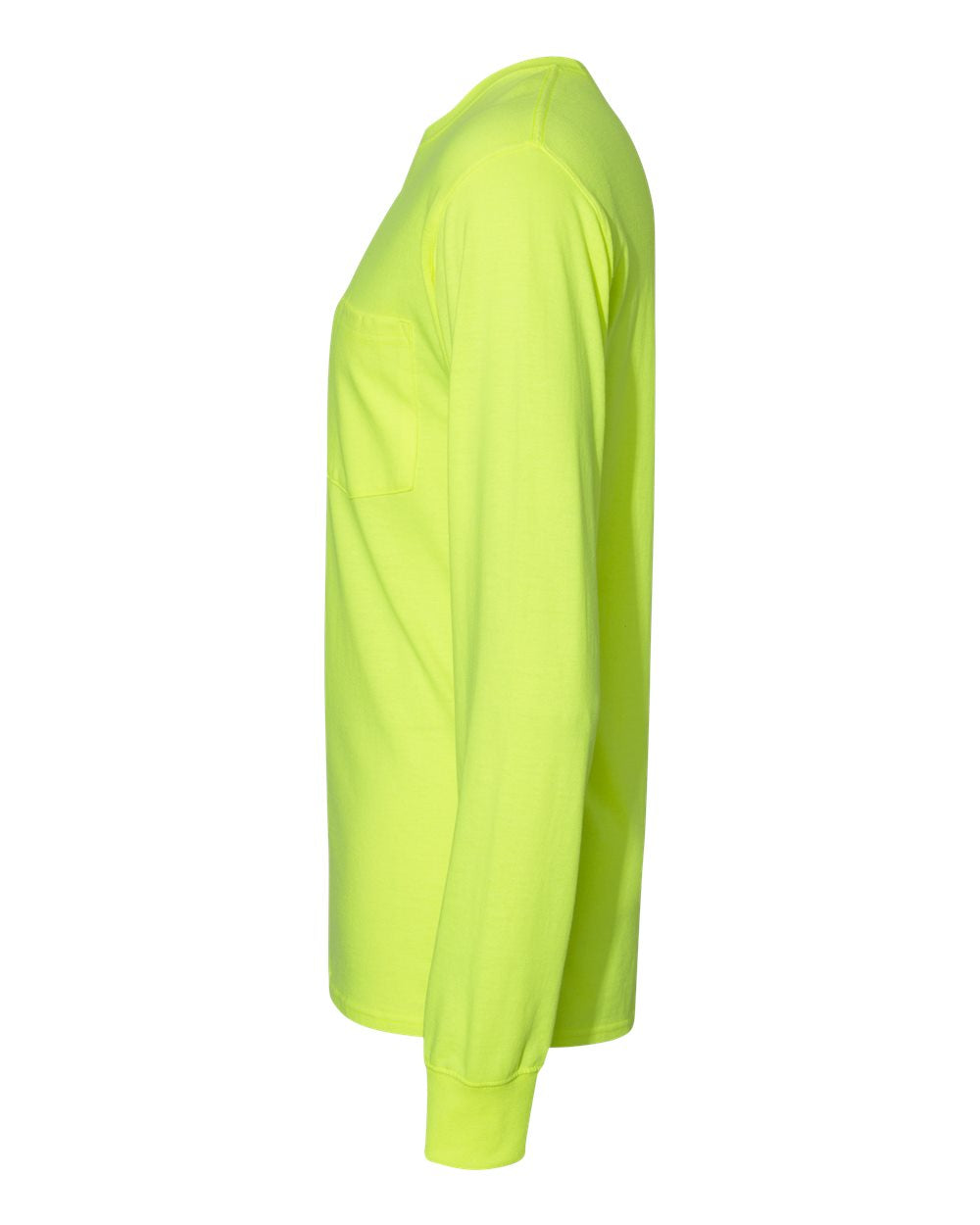Hanes Unisex Workwear Long Sleeve Pocket T‑Shirt – W120