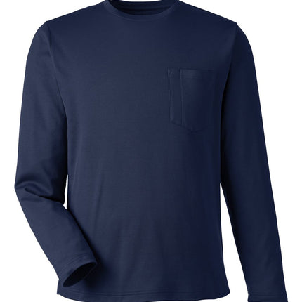 Harriton Unisex Charge Snag & Soil Protect Long Sleeve T‑Shirt – M118L