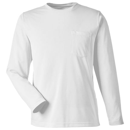 Harriton Unisex Charge Snag & Soil Protect Long Sleeve T‑Shirt – M118L