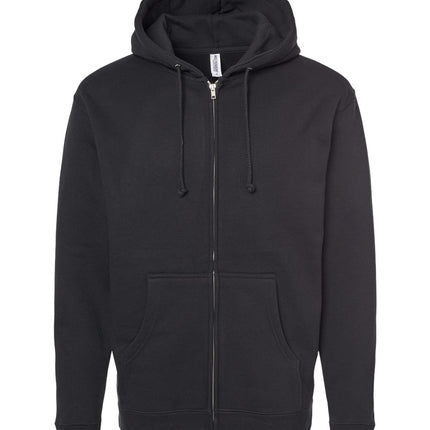 Independent Trading Co. Unisex Heavyweight Full‑Zip Hooded Sweatshirt – IND4000Z