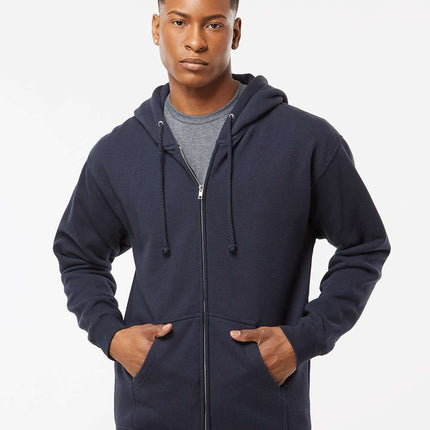 Independent Trading Co. Unisex Heavyweight Full‑Zip Hooded Sweatshirt – IND4000Z