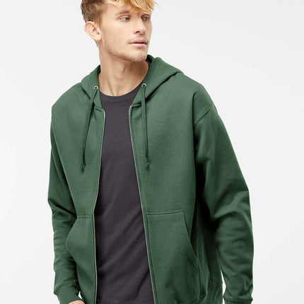 Independent Trading Co. Unisex Midweight Full‑Zip Hooded Sweatshirt – SS4500Z