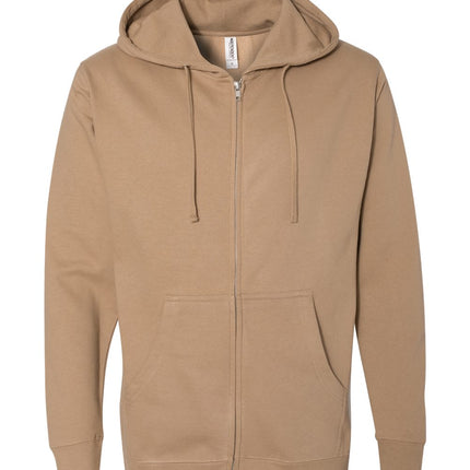 Independent Trading Co. Unisex Midweight Full‑Zip Hooded Sweatshirt – SS4500Z
