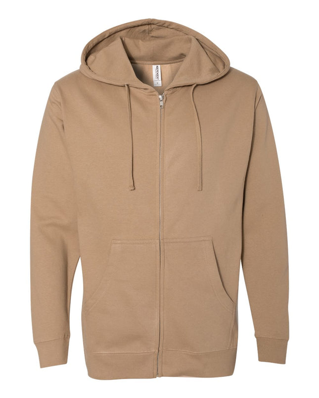 Independent Trading Co. Unisex Midweight Full‑Zip Hooded Sweatshirt – SS4500Z