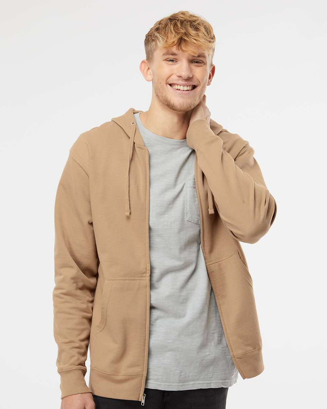 Independent Trading Co. Unisex Midweight Full‑Zip Hooded Sweatshirt – SS4500Z