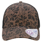 Chocolate Floral/ Black