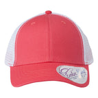 Coral/ White