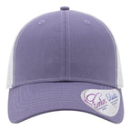 Violet/ White