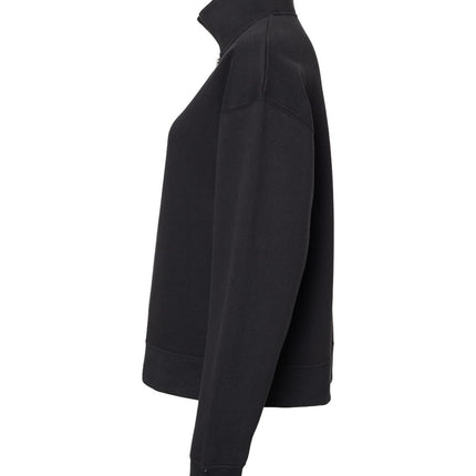 MV Sport Women’s Sueded Fleece Quarter‑Zip Sweatshirt – W22713