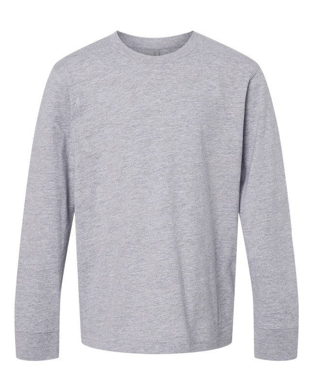 Next Level Youth Cotton Long Sleeve T‑Shirt — 3311