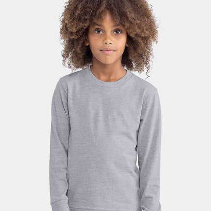 Next Level Youth Cotton Long Sleeve T‑Shirt — 3311