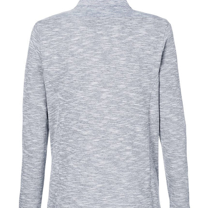 North End Women’s Eclipse Jacquard Quarter‑Zip Pullover – NE415W