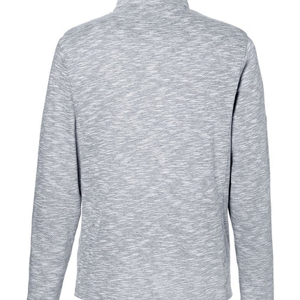 North End Men’s Eclipse Jacquard Quarter‑Zip Pullover – NE415