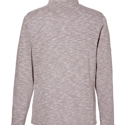 North End Men’s Eclipse Jacquard Quarter‑Zip Pullover – NE415