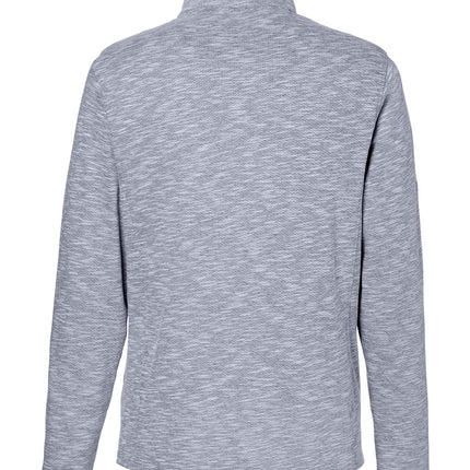 North End Men’s Eclipse Jacquard Quarter‑Zip Pullover – NE415