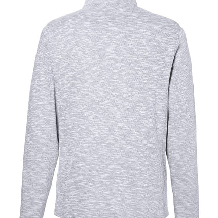 North End Men’s Eclipse Jacquard Quarter‑Zip Pullover – NE415