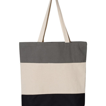 Q‑Tees 11L Tri‑Color Tote – Q125900