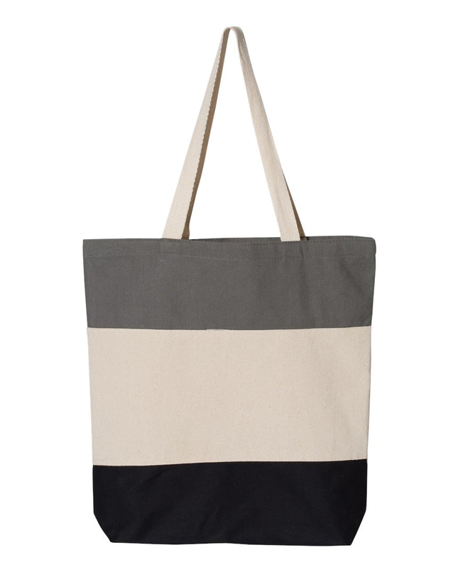 Q‑Tees 11L Tri‑Color Tote – Q125900