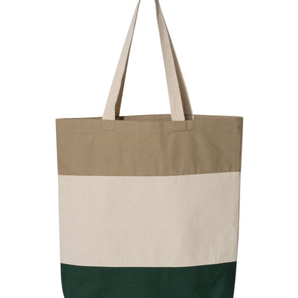 Q‑Tees 11L Tri‑Color Tote – Q125900