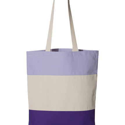 Q‑Tees 11L Tri‑Color Tote – Q125900