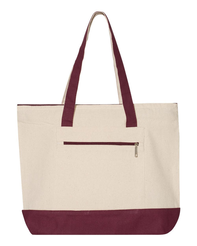 Q‑Tees 19L Zippered Tote – Q1300