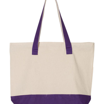 Q‑Tees 19L Zippered Tote – Q1300