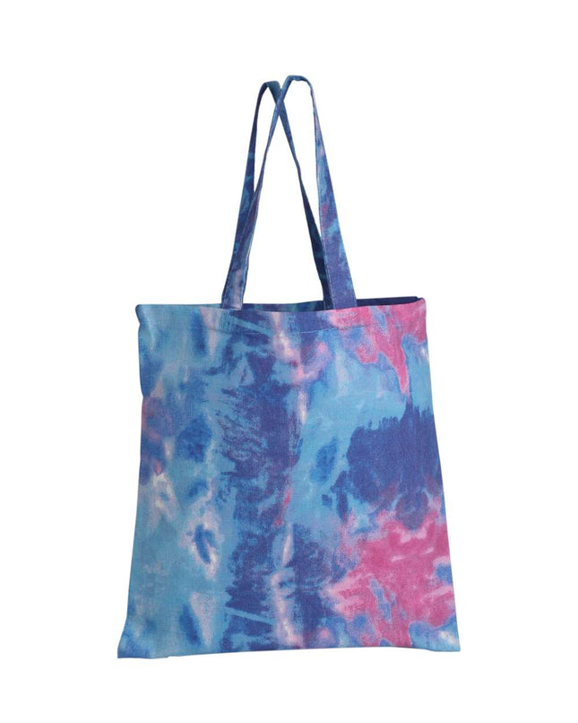 Q‑Tees Tie‑Dyed Canvas Bag – TD800