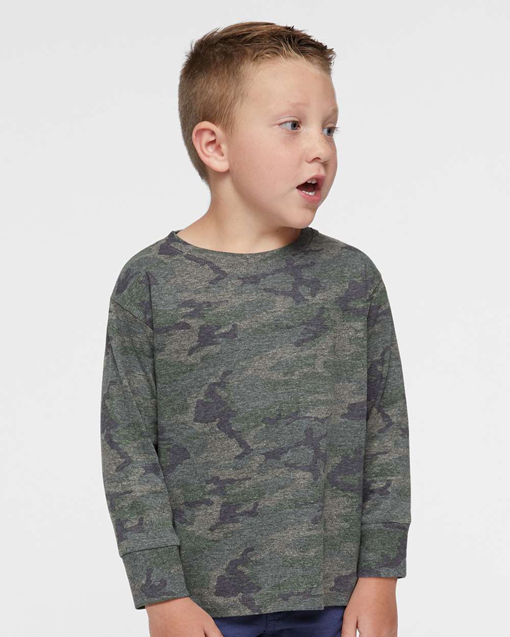 Rabbit Skins Toddler Fine Jersey Long Sleeve Tee – 3302