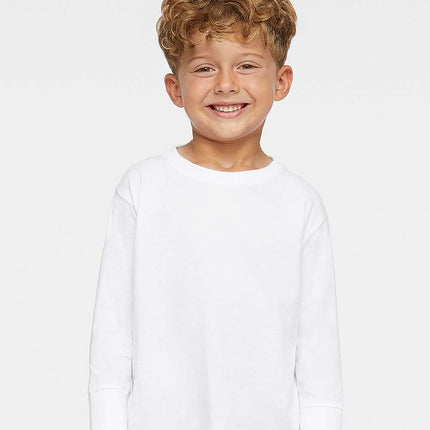 Rabbit Skins Toddler Fine Jersey Long Sleeve Tee – 3302