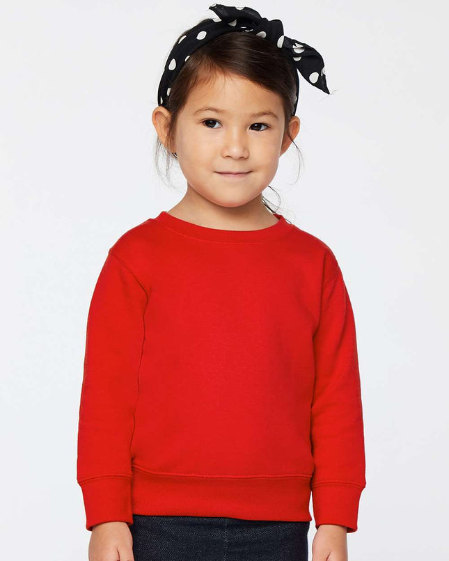 Rabbit Skins Toddler Fleece Crewneck Sweatshirt – 3317