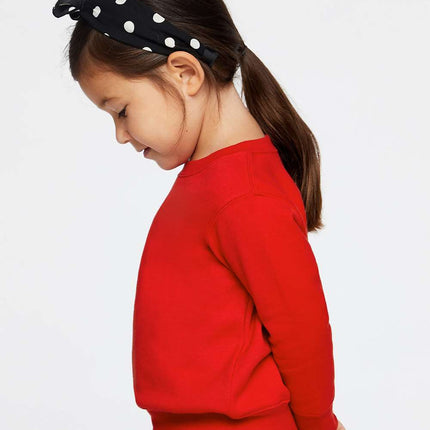 Rabbit Skins Toddler Fleece Crewneck Sweatshirt – 3317