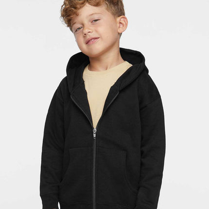 Rabbit Skins Toddler Full‑Zip Fleece Hoodie Sweatshirt – 3346