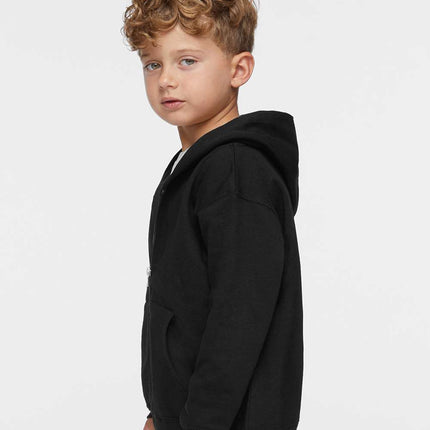 Rabbit Skins Toddler Full‑Zip Fleece Hoodie Sweatshirt – 3346