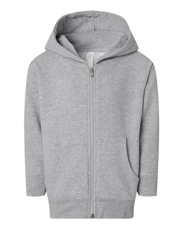 Rabbit Skins Toddler Full‑Zip Fleece Hoodie Sweatshirt – 3346