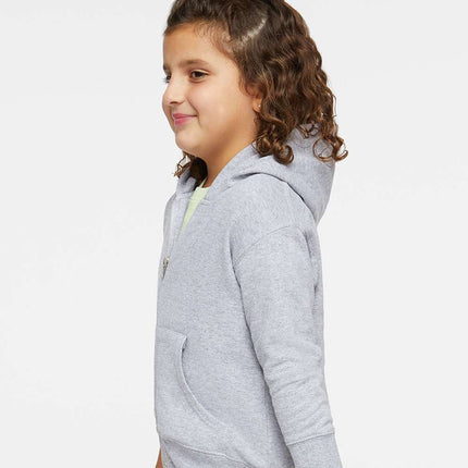 Rabbit Skins Toddler Full‑Zip Fleece Hoodie Sweatshirt – 3346