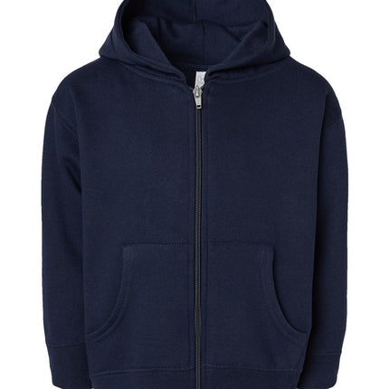 Rabbit Skins Toddler Full‑Zip Fleece Hoodie Sweatshirt – 3346