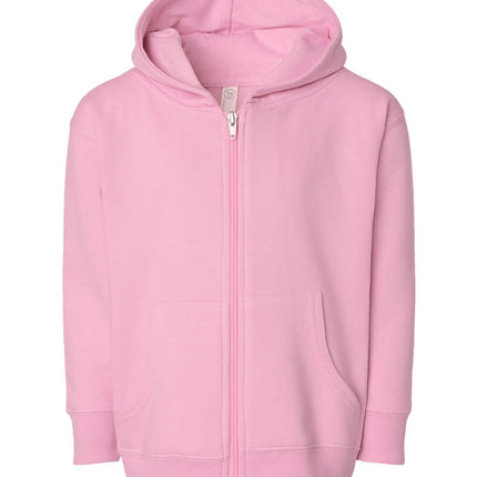 Rabbit Skins Toddler Full‑Zip Fleece Hoodie Sweatshirt – 3346