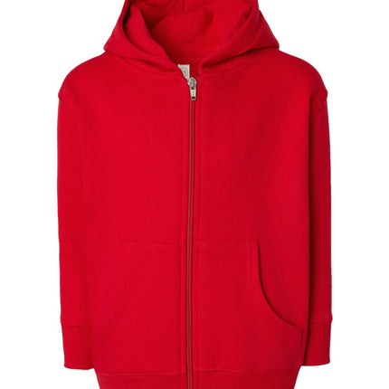 Rabbit Skins Toddler Full‑Zip Fleece Hoodie Sweatshirt – 3346