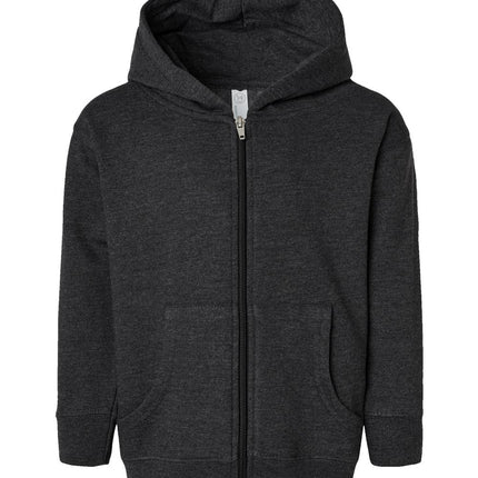 Rabbit Skins Toddler Full‑Zip Fleece Hoodie Sweatshirt – 3346